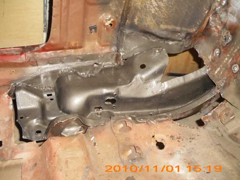 81 camaro rear frame repair